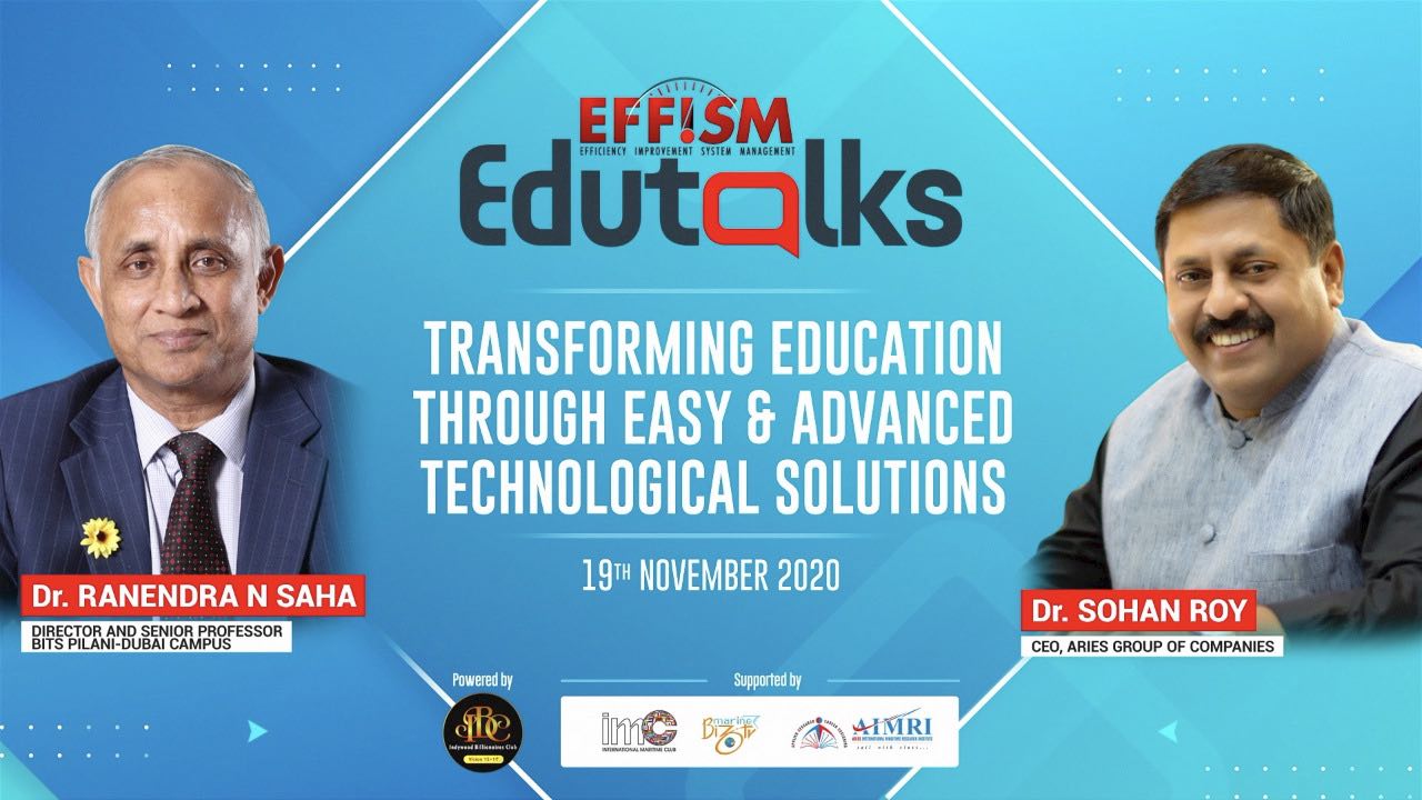 Edutalk_Dr. Ranendra N Saha